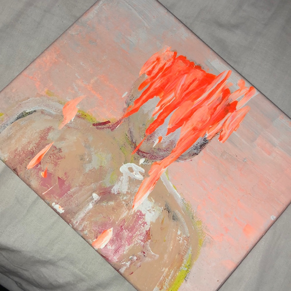 ‘Erupted mind’ personal painting